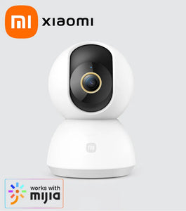 Câmera Inteligente de Segurança 360º Doméstica Xiaomi, Modelo Mi PTZ, Webcam 2K, 1296P, 3 Megapixels, Com Detecção Humana A.I. e Visão Noturna