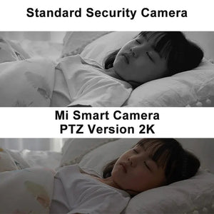 Câmera Inteligente de Segurança 360º Doméstica Xiaomi, Modelo Mi PTZ, Webcam 2K, 1296P, 3 Megapixels, Com Detecção Humana A.I. e Visão Noturna