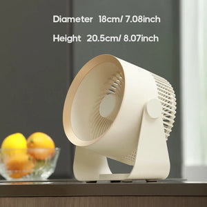 Mini Ventilador Elétrico KINSCOTER Sem Fio Portátil