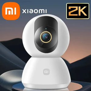 Câmera Inteligente de Segurança 360º Doméstica Xiaomi, Modelo Mi PTZ, Webcam 2K, 1296P, 3 Megapixels, Com Detecção Humana A.I. e Visão Noturna